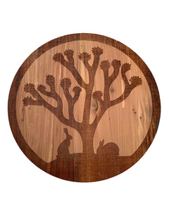 9" Joshua Tree Wood Cut Out